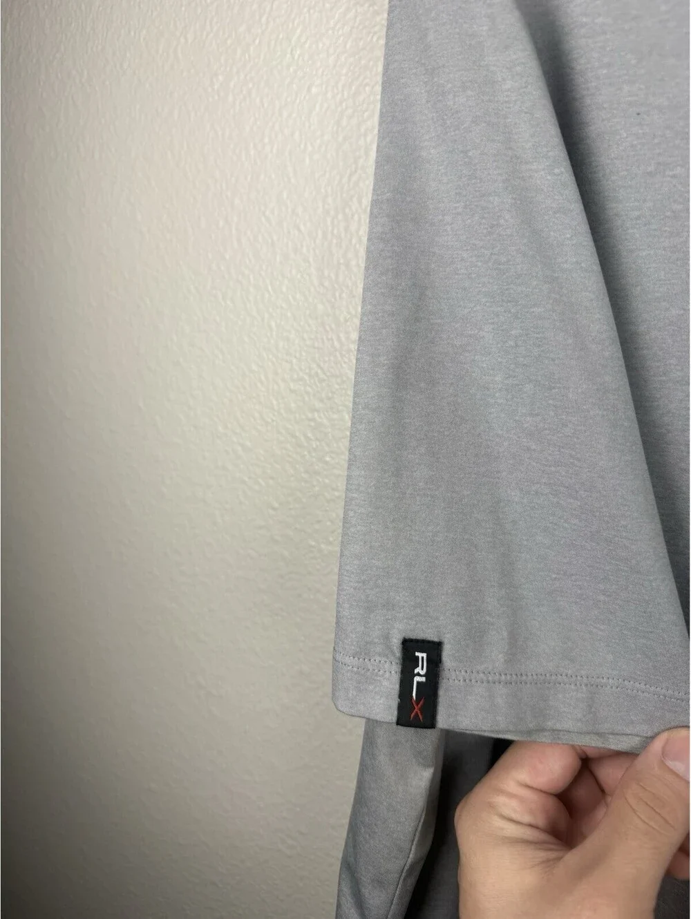 RLX Ralph Lauren Polo XL Gray Performance Golf Shirt The Phoenician Resort